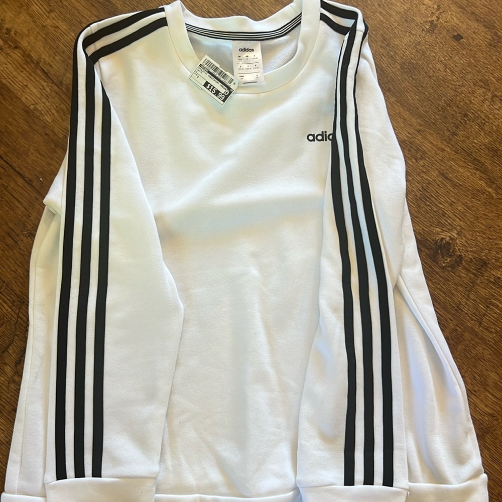 Adidas size small crew neck sweatshirt